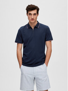 Selected Homme Selected Homme Polo 16089094 Blu scuro Regular Fit