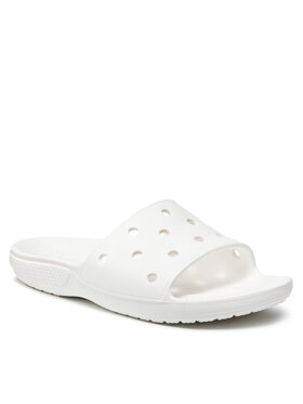 Crocs Natikači Classic Slide 206121 Bela