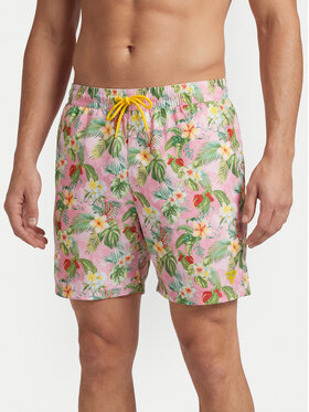 Guess Guess Pantaloni scurți pentru înot F6GT21 WG282 Roz Regular Fit
