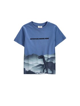 Coccodrillo Coccodrillo T-Shirt ZC6143201WBK-014 Niebieski Regular Fit