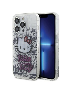 Hello Kitty Hello Kitty Etui na telefon iPhone 15 Pro Biały
