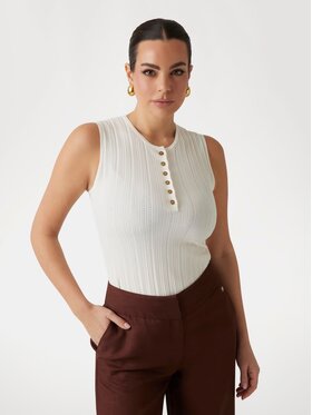 Marciano Guess Marciano Guess Top 172963 Biały Classic Fit
