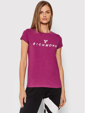John Richmond John Richmond T-Shirt Winoski UWA21019TS Μωβ Regular Fit