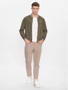 Jack&Jones Bomber Jakna Splash 12234723 Zelena Regular Fit