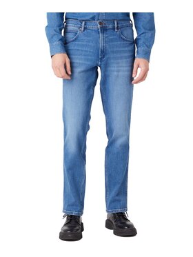 Wrangler Wrangler Jeansy W15QJX21Y Niebieski Straight Leg