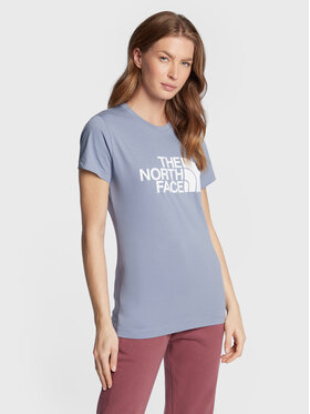 The North Face The North Face T-Shirt Easy NF0A4T1Q Μπλε Regular Fit