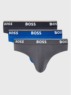 BOSS Boss Sada 3 kusů slipů Power 50475273 Barevná