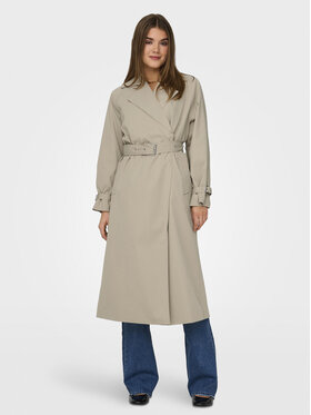 ONLY ONLY Trench April 15308860 Beige Regular Fit
