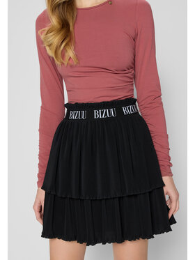 BIZUU BIZUU Mini sukně BATUMI Černá Standard Fit