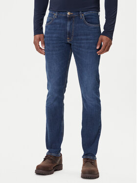 Lee Lee Džinsi Rider 112360204 Tumši zils Slim Fit