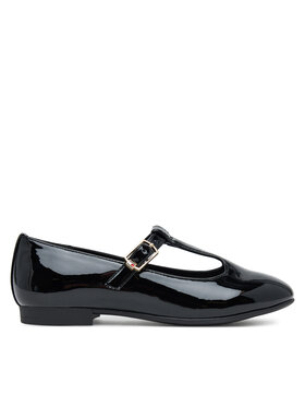 Tommy Hilfiger Tommy Hilfiger Обувки Ballerina T3A3-34000-0774 S Черен