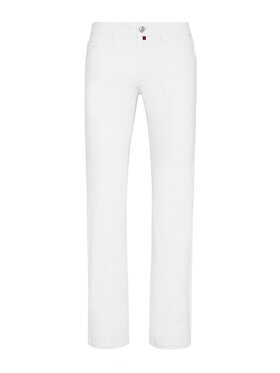 Billionaire Billionaire Jeansy 2923 Biały Regular Fit