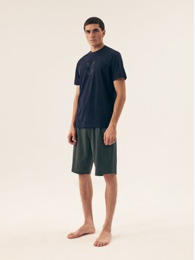 Henderson Henderson Piżama 42632 Granatowy Regular Fit
