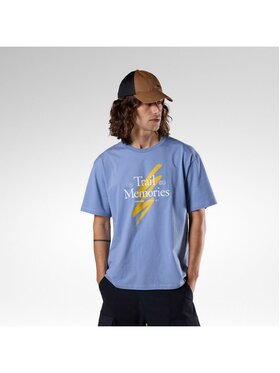 Rossignol Rossignol T-Shirt M Graphic Waterfall Tee Niebieski Relaxed Fit