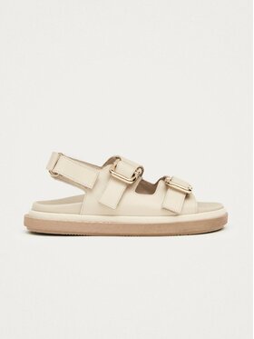 ALOHAS ALOHAS Sandały Harper Cream Leather Sandals Beżowy