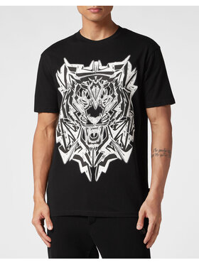 Plein Sport Plein Sport T-Shirt 4589 Czarny Regular Fit