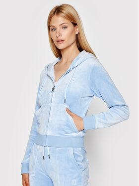 Juicy Couture Juicy Couture Bluza Robertson JCAP176 Niebieski Slim Fit