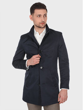 Evenemen Evenemen Płaszcz przejściowy VICENTE Granatowy Slim Fit