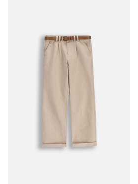 Coccodrillo Coccodrillo Kalhoty z materiálu WC6119101EJB-002 Béžová Regular Fit
