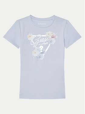 Guess Guess Футболка J5RI22 K6YW4 Блакитний Regular Fit