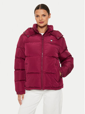 Tommy Jeans Tommy Jeans Daunenjacke Alaska DW0DW18610 Dunkelrot Regular Fit