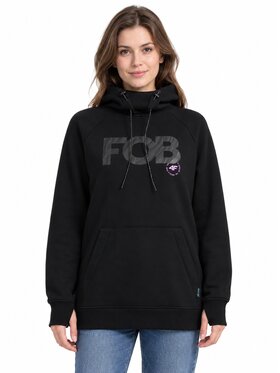 4F 4F Bluza techniczna 4FWAW26TSWSF2665-20S Czarny Loose Fit
