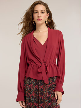 Motivi Motivi Blusa 2047W000817N036 Bordeaux Regular Fit