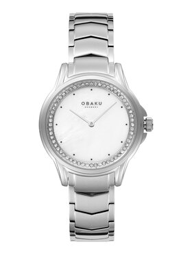 Obaku Obaku Zegarek V261LECWSC Srebrny