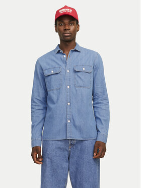 Jack&Jones Jack&Jones cămașă de blugi Travis 12269262 Albastru Comfort Fit