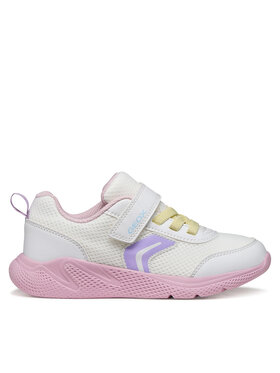 Geox Geox Sneakersy J Sprintye Girl J36FWB 01454 C0406 D Biały