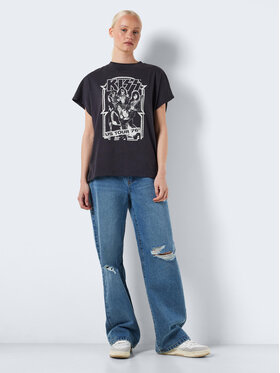 Noisy May T-shirt Hailey 27028380 Siva Relaxed Fit