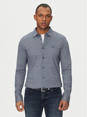 BOSS BOSS Hemd Mysoft 50519748 Dunkelblau Slim Fit
