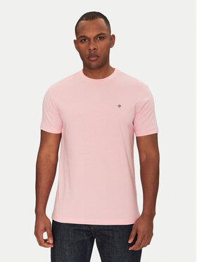 Gant Gant T-Shirt Shield 2003184 Różowy Regular Fit