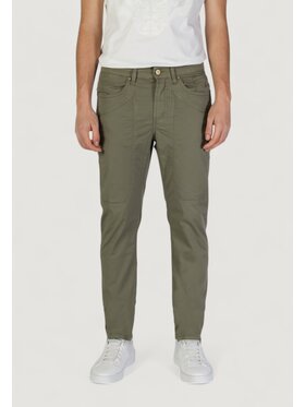 Jeckerson Jeckerson Pantalone da abito JOHN 5 TASCHE TOPPA Verde To Fit