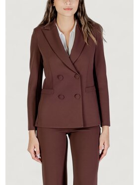 Rinascimento Rinascimento Marynarka CFC0125418003 Brązowy Casual Fit