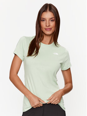 The North Face The North Face T-shirt W S/S Simple Dome TeeNF0A4T1AI0G1 Verde Regular Fit