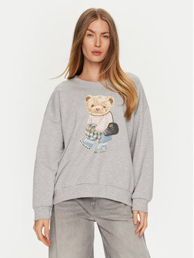 ViCOLO ViCOLO Μπλούζα RS0077 Γκρι Regular Fit