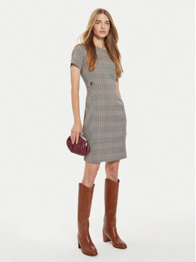 Tatuum Tatuum Kasdieninė suknelė Hipi T2319.200B Pilka Slim Fit