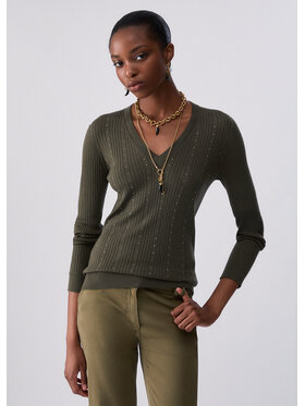 Liu Jo Liu Jo Maglione WF6100MA77Q90510 Verde Regular Fit