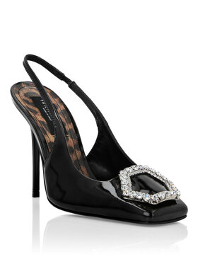PHILIPP PLEIN PHILIPP PLEIN Czółenka 3603 Czarny