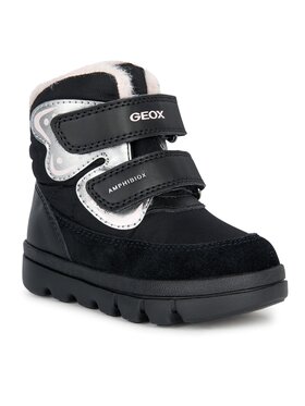 Geox Geox Зимни обувки B Willaboom Girl B A B365AA 0FU22 C0869 M Черен