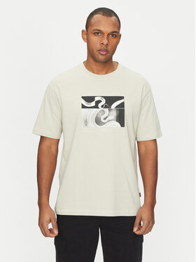 BOSS BOSS Tricou Barragan 50534919 Bej Relaxed Fit