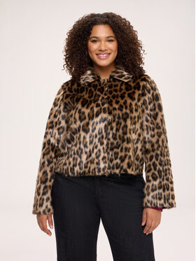 Fiorella Rubino Fiorella Rubino Płaszcz zimowy F026T001565N0S8 Brązowy Regular Fit