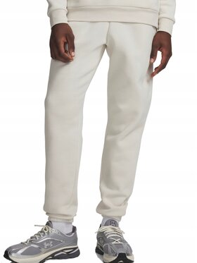 Under Armour Under Armour Spodnie dresowe 1373882 Beżowy Standard Fit