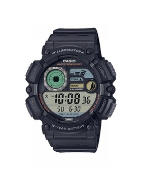 Casio Casio Zegarek Digital Moonphase WS-1500H-1AVEF Granatowy