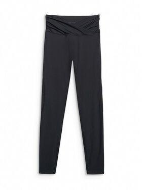 4F 4F Legginsy YOGA Czarny Slim Fit