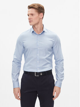Calvin Klein Calvin Klein Сорочка K10K112305 Блакитний Slim Fit