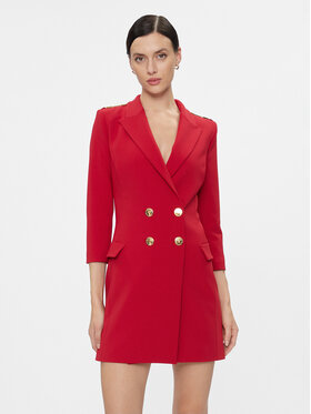 Elisabetta Franchi Elisabetta Franchi Koktel haljina AB-417-36E2-V520 Crvena Regular Fit