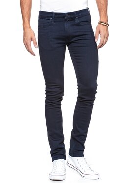 Lee Lee Jeansy LUKE Niebieski Slim Fit