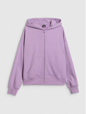 4F 4F Bluza casual Fioletowy Oversize